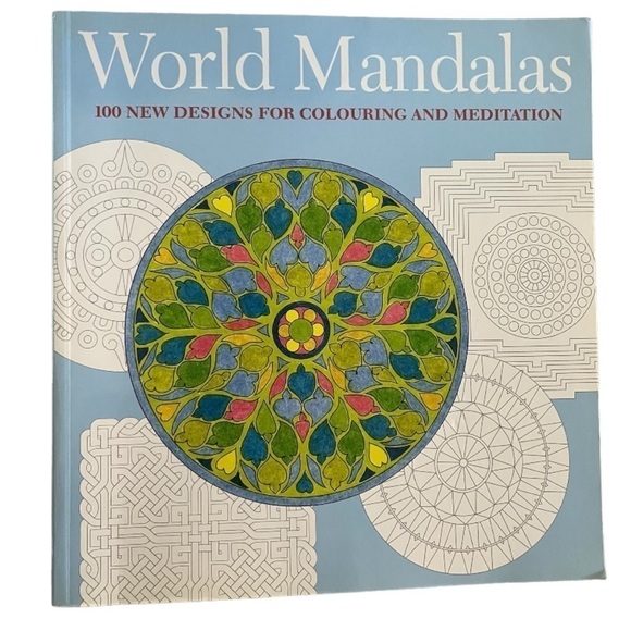 World Mandalas & Mystical Mandalas for Meditation & Coloring - Picture 2 of 7